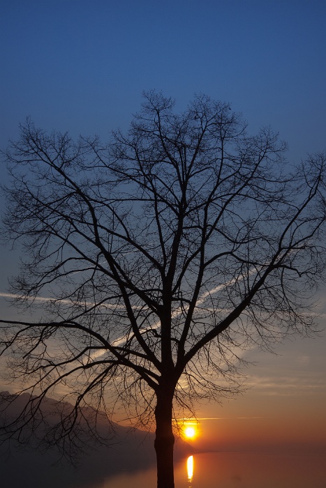 Coucher soleil Montreux - 001